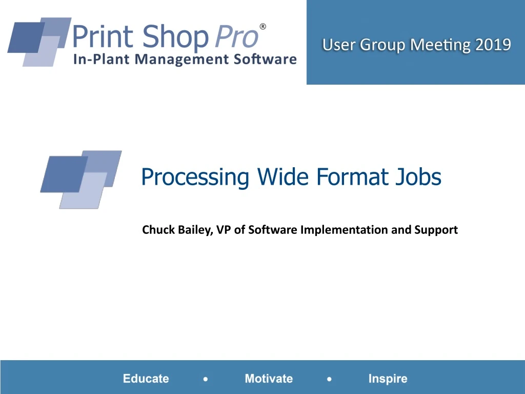 PPT Processing Wide Format Jobs PowerPoint Presentation, free