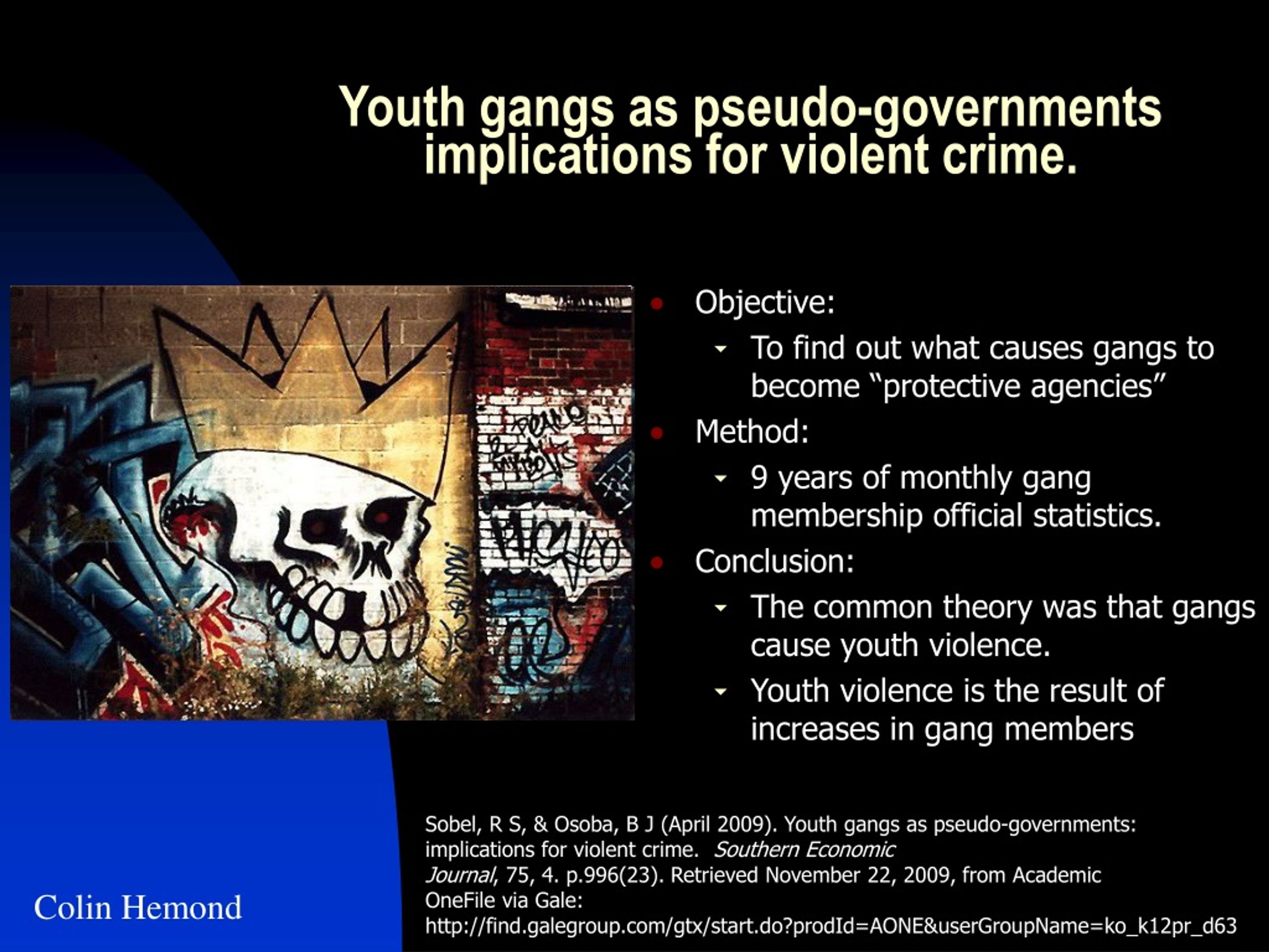 PPT - Gangs PowerPoint Presentation, Free Download - ID:9147893