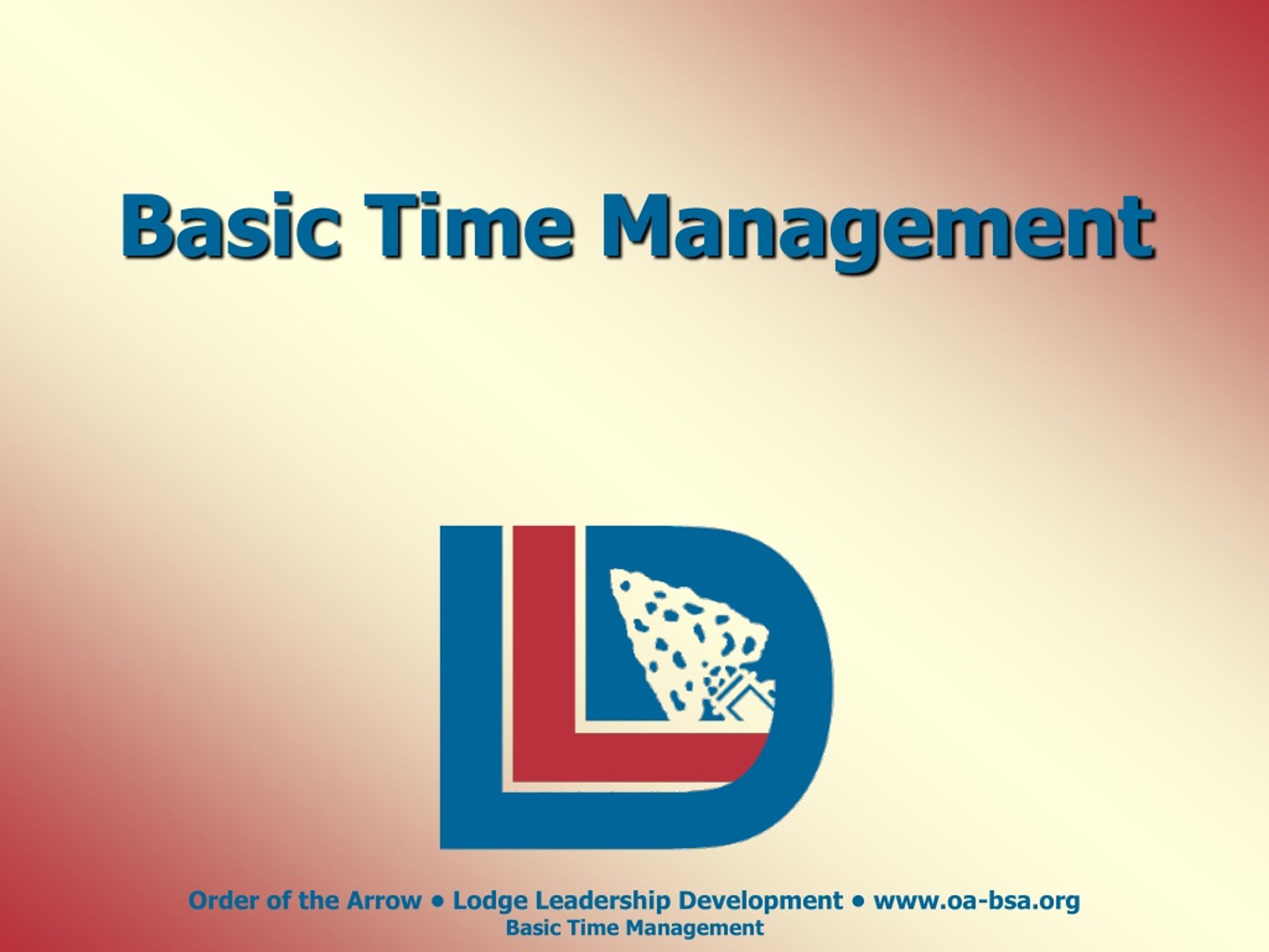 PPT Basic Time Management PowerPoint Presentation Free Download ID 