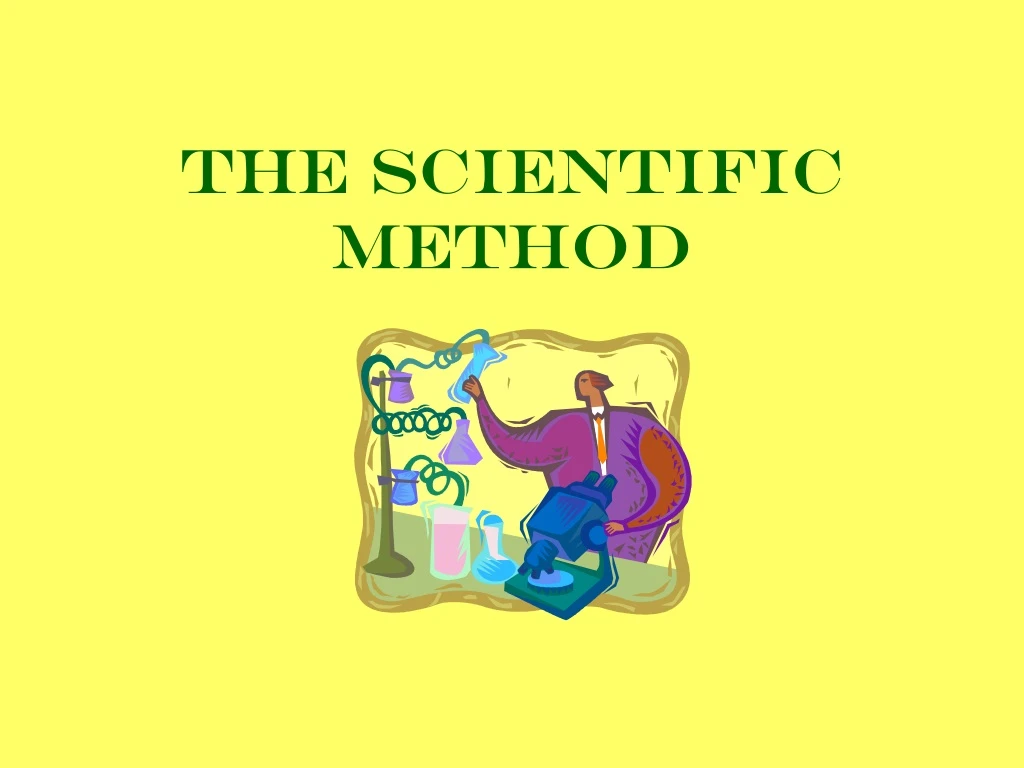 Ppt The Scientific Method Powerpoint Presentation Free Download Id