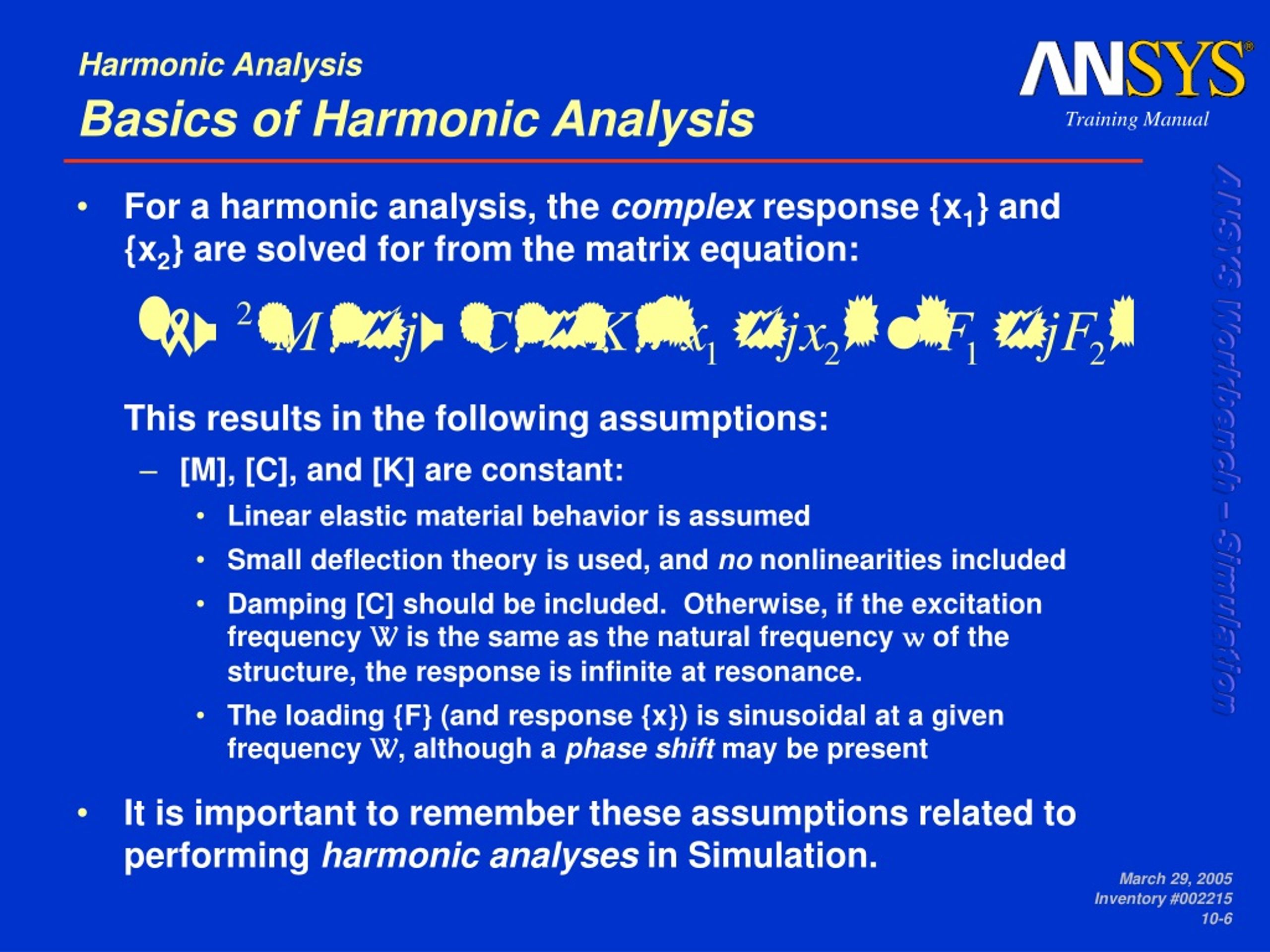 thesis on harmonic analysis