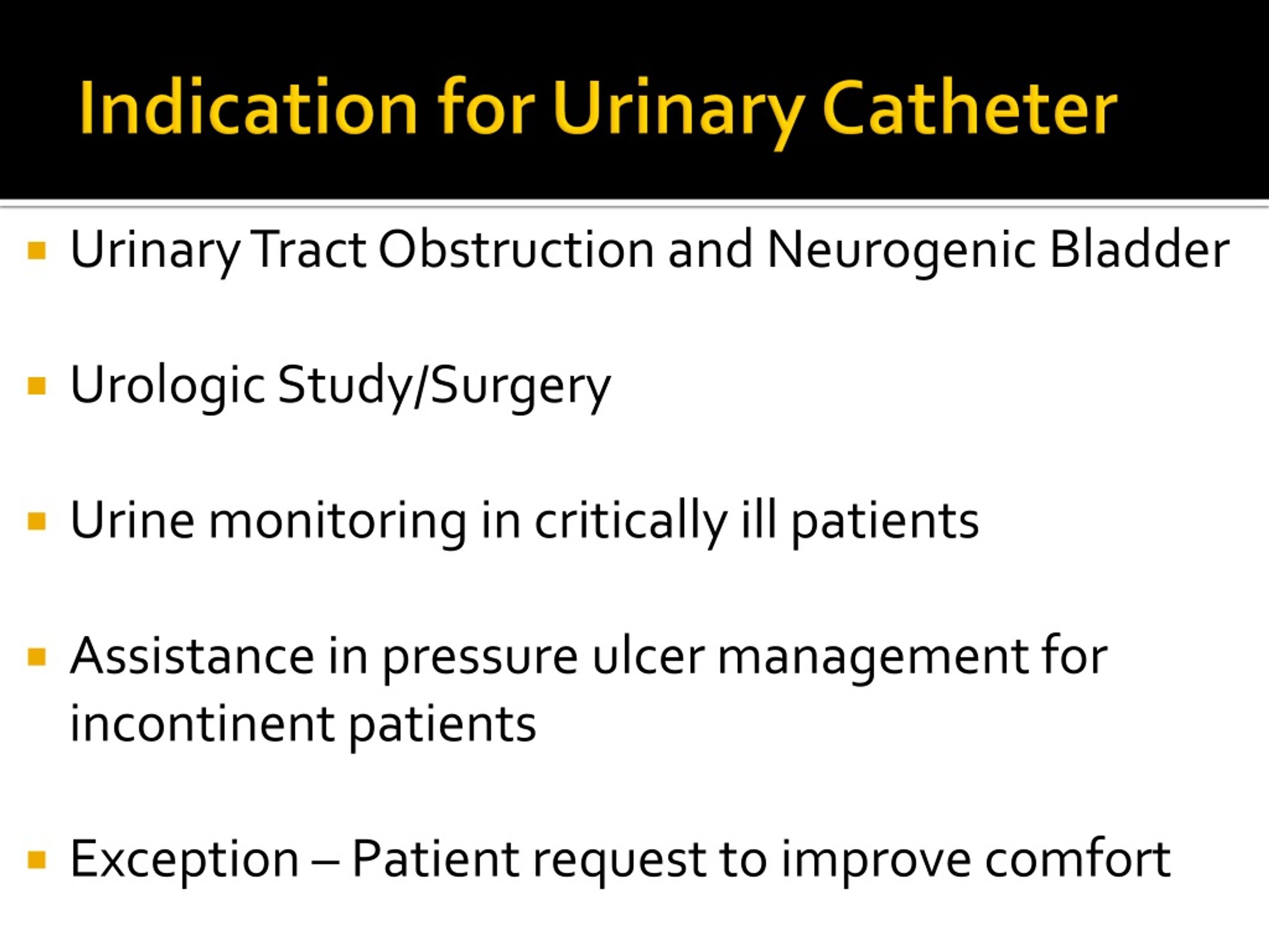 PPT - Catheter Associated Urinary Tract Infections (CAUTI): Monitoring ...