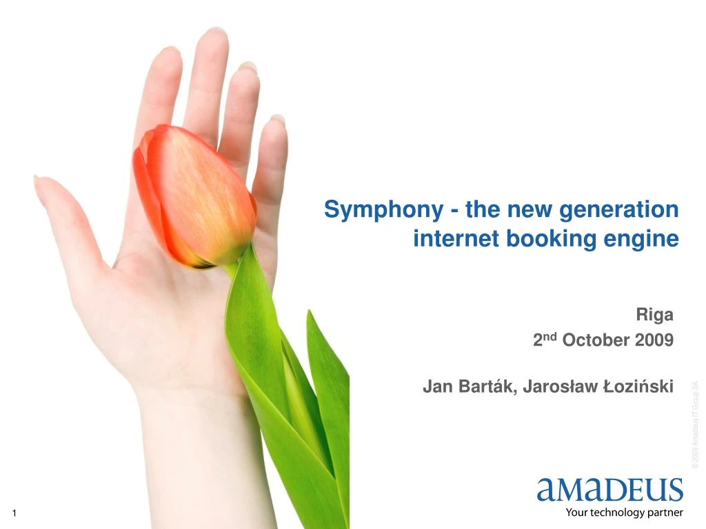 symphony the new generation internet booking engine n.