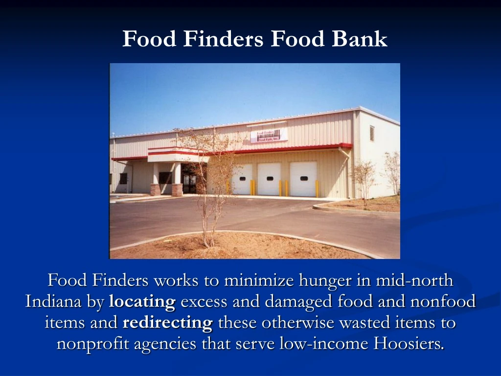food finders food bank n.