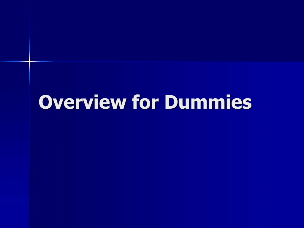 presentation for dummies pdf