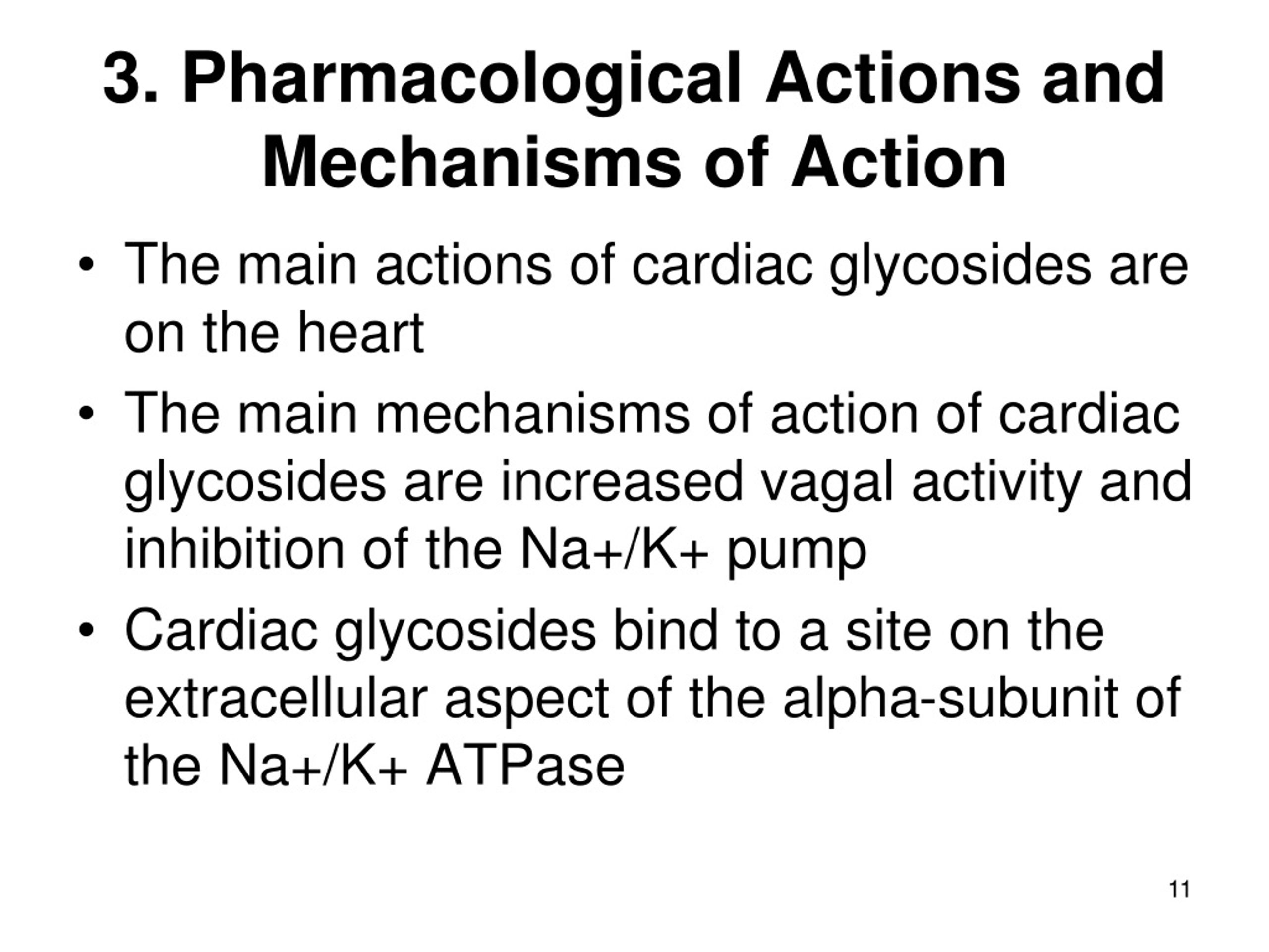 PPT - CARDIAC GLYCOSIDES February, 2011 PowerPoint Presentation, free ...