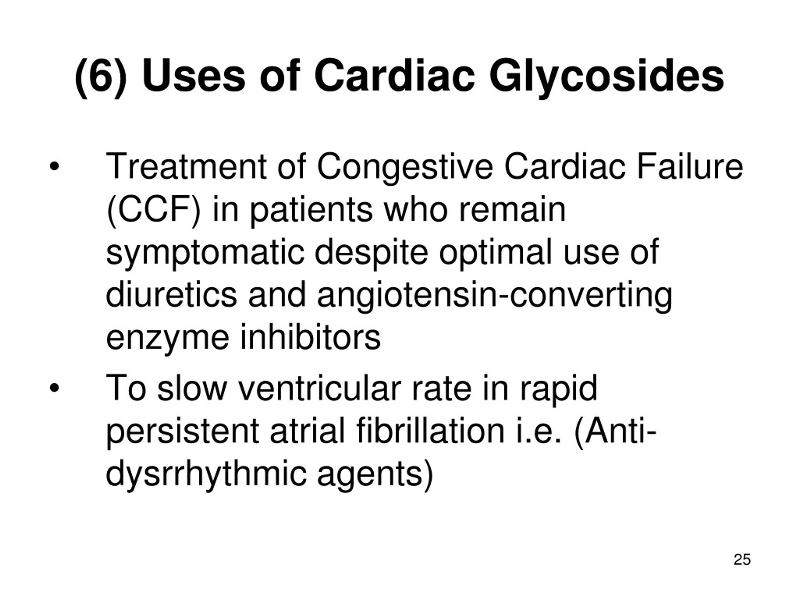 PPT - CARDIAC GLYCOSIDES February, 2011 PowerPoint Presentation, Free ...