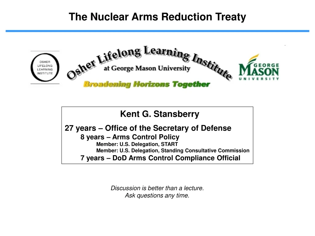 the nuclear arms reduction treaty n.