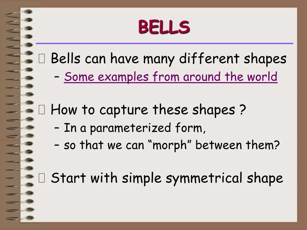 bells n.
