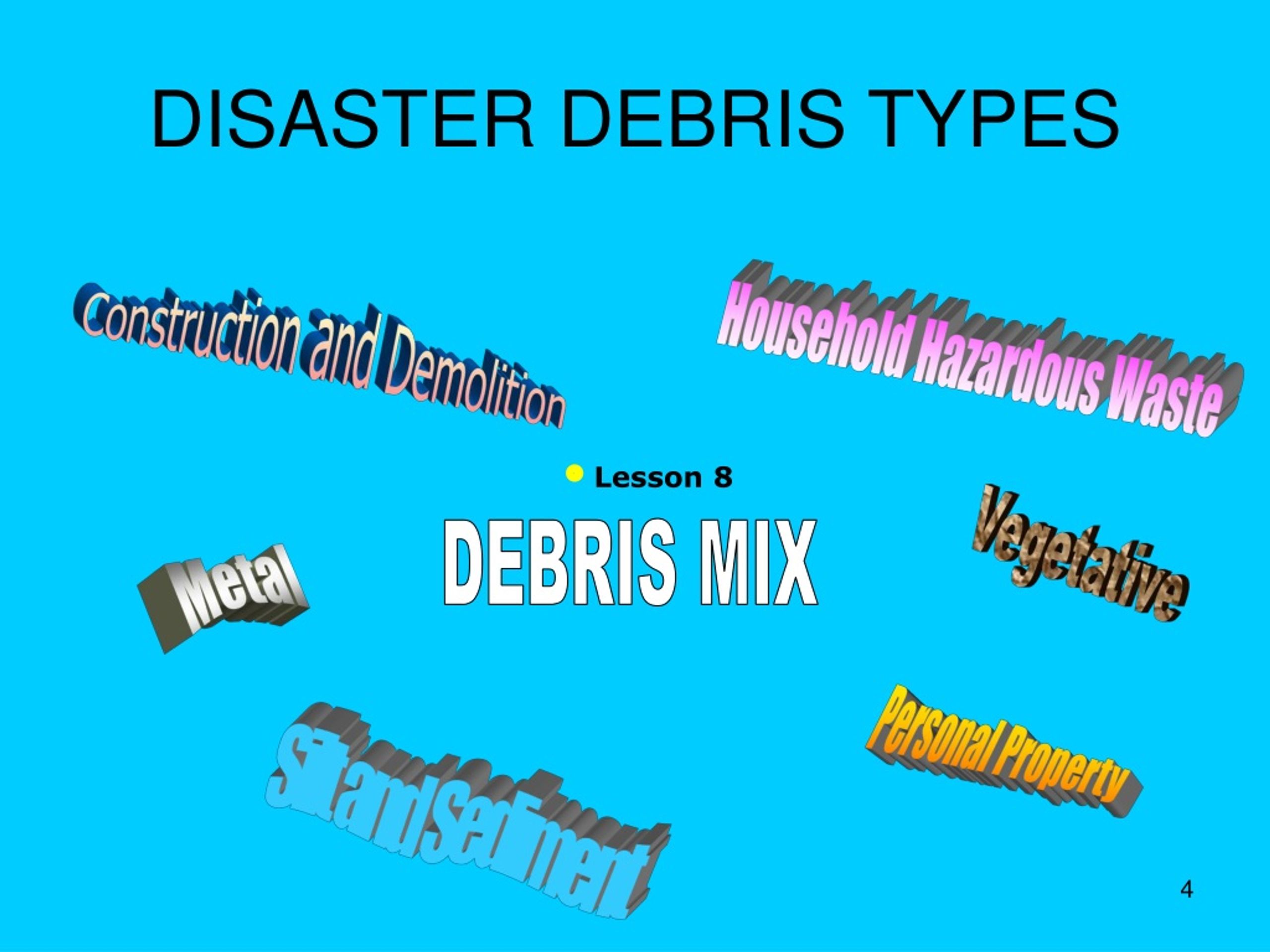 PPT - DEBRIS MANAGEMENT OVERVIEW PowerPoint Presentation, Free Download ...