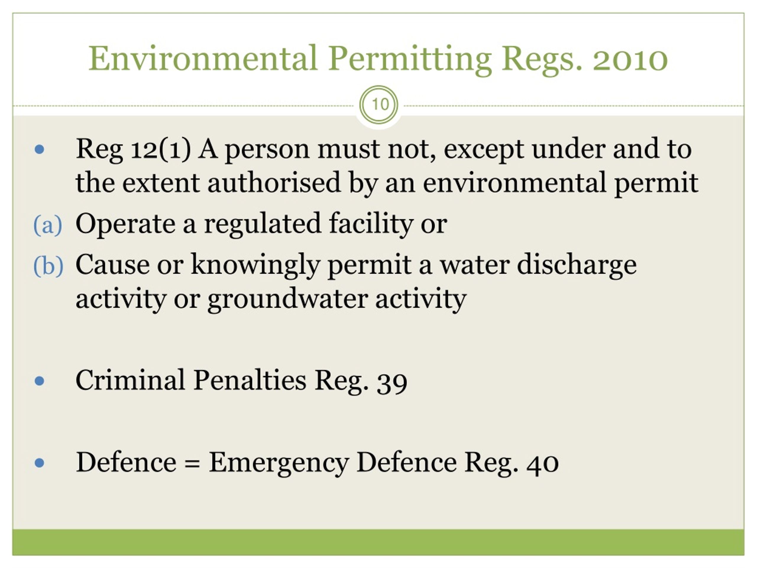 PPT - Environmental Law PowerPoint Presentation, Free Download - ID:9164504