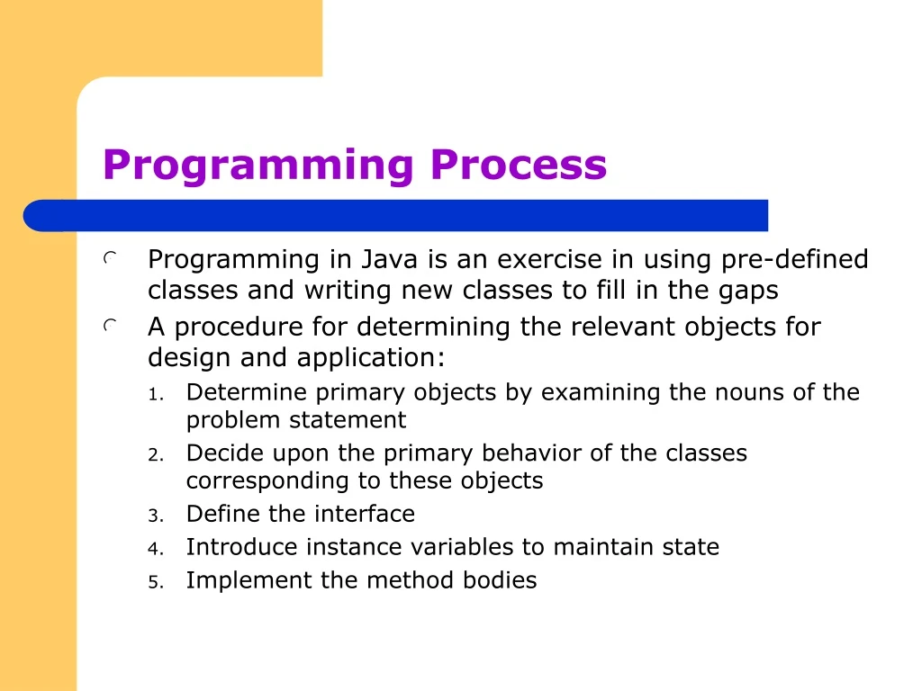 PPT - Programming Process PowerPoint Presentation, free download - ID ...
