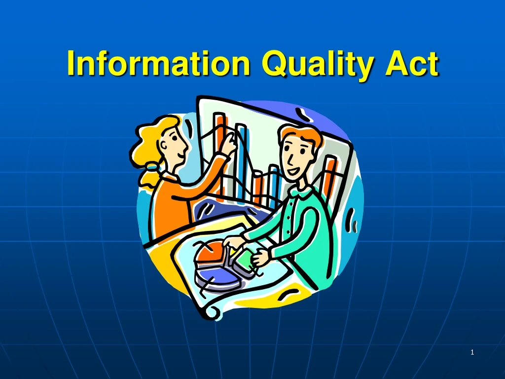information quality act n.