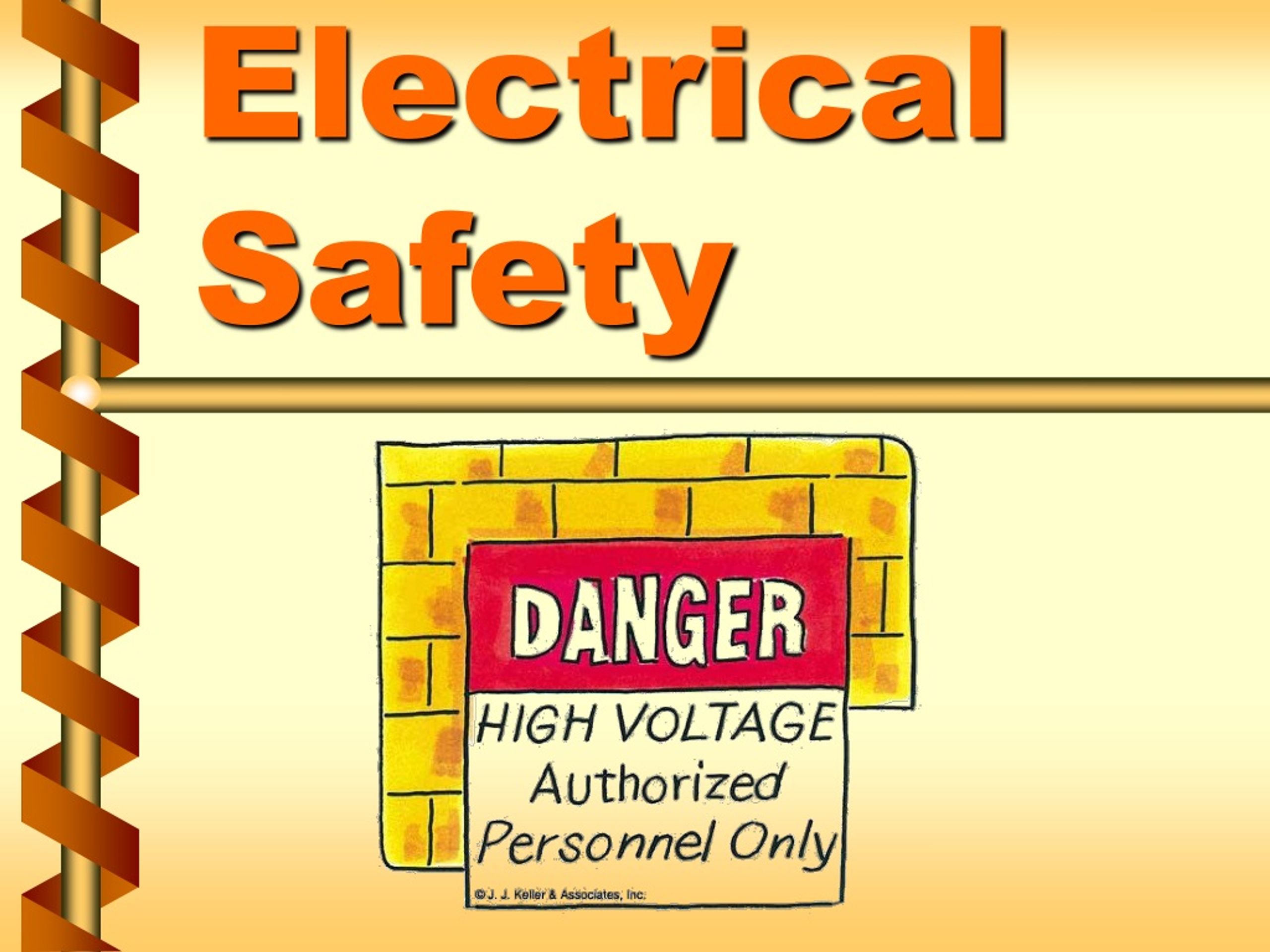 electrical safety presentation slides