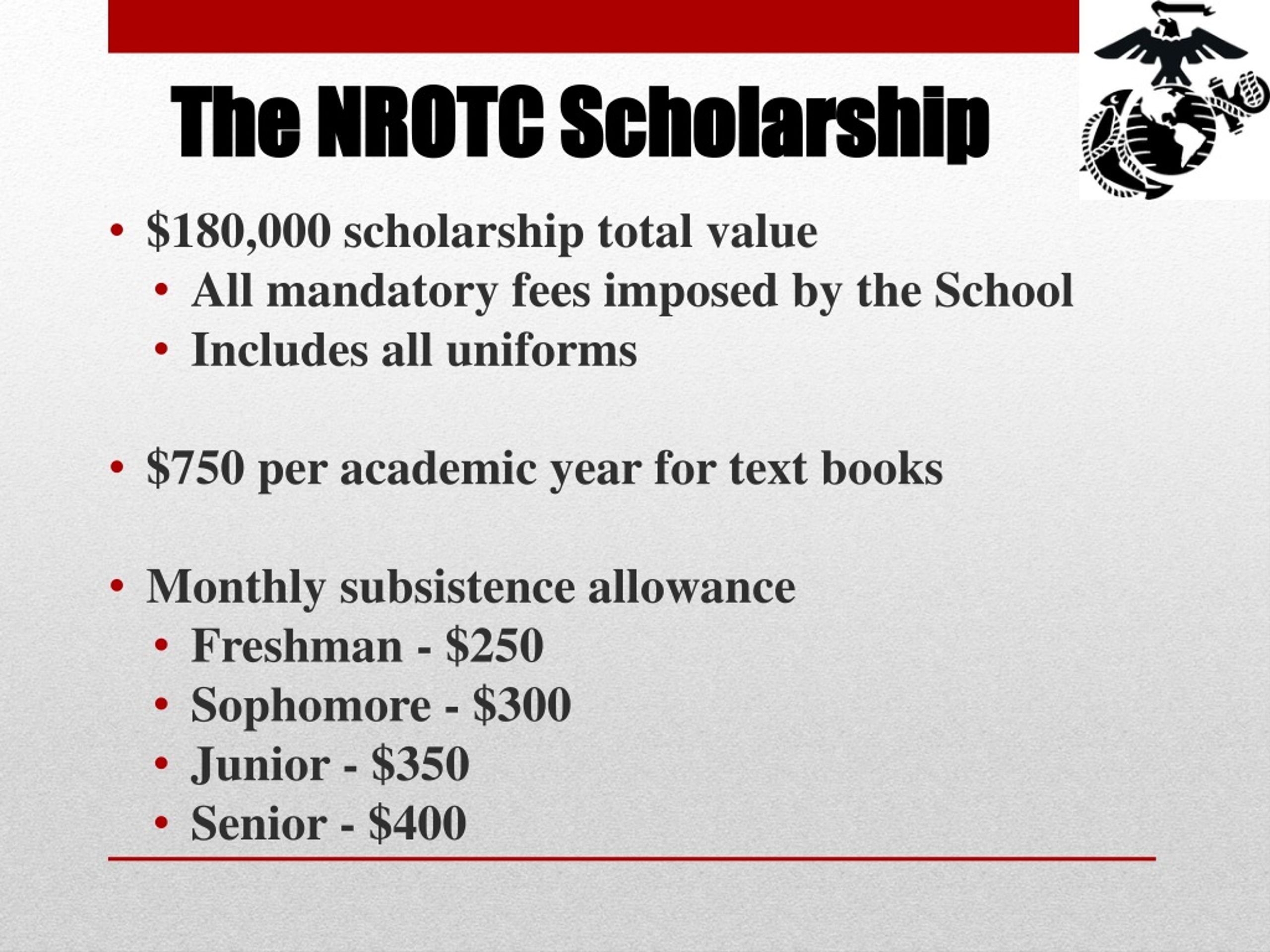 nrotc scholarship essay examples