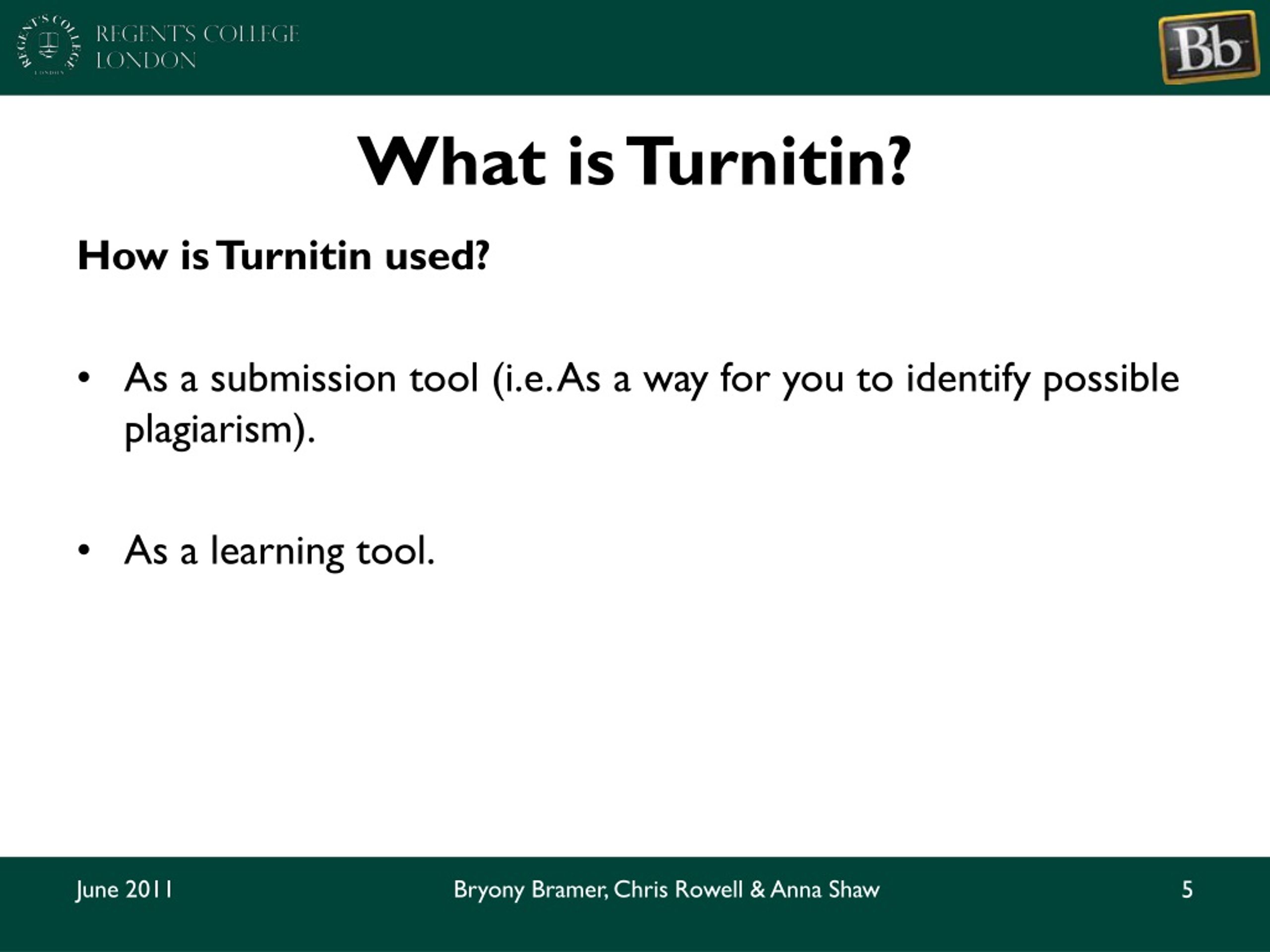 what is turnitin