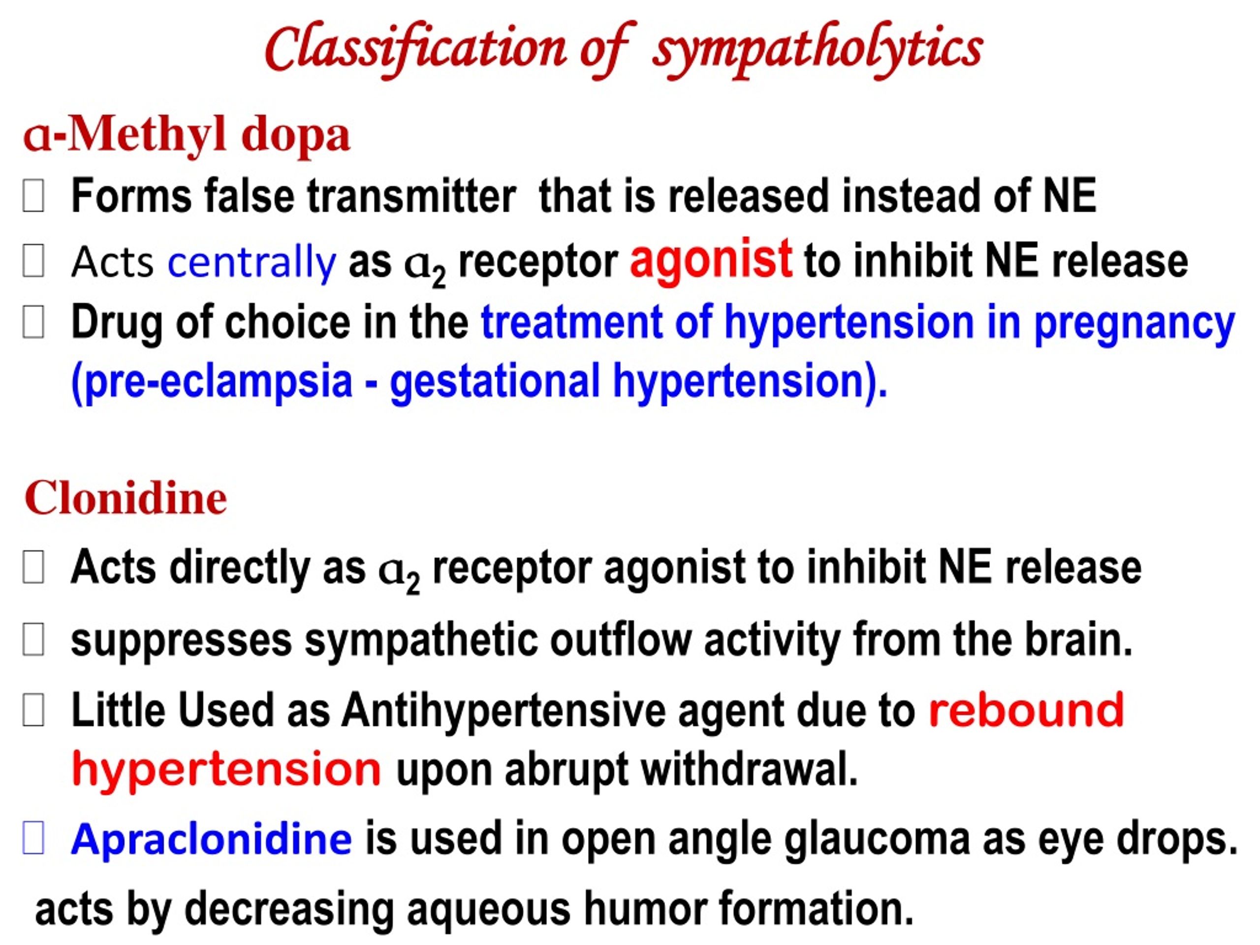 PPT - Sympatholytic & Adrenergic Blockers -receptor Antagonists ...