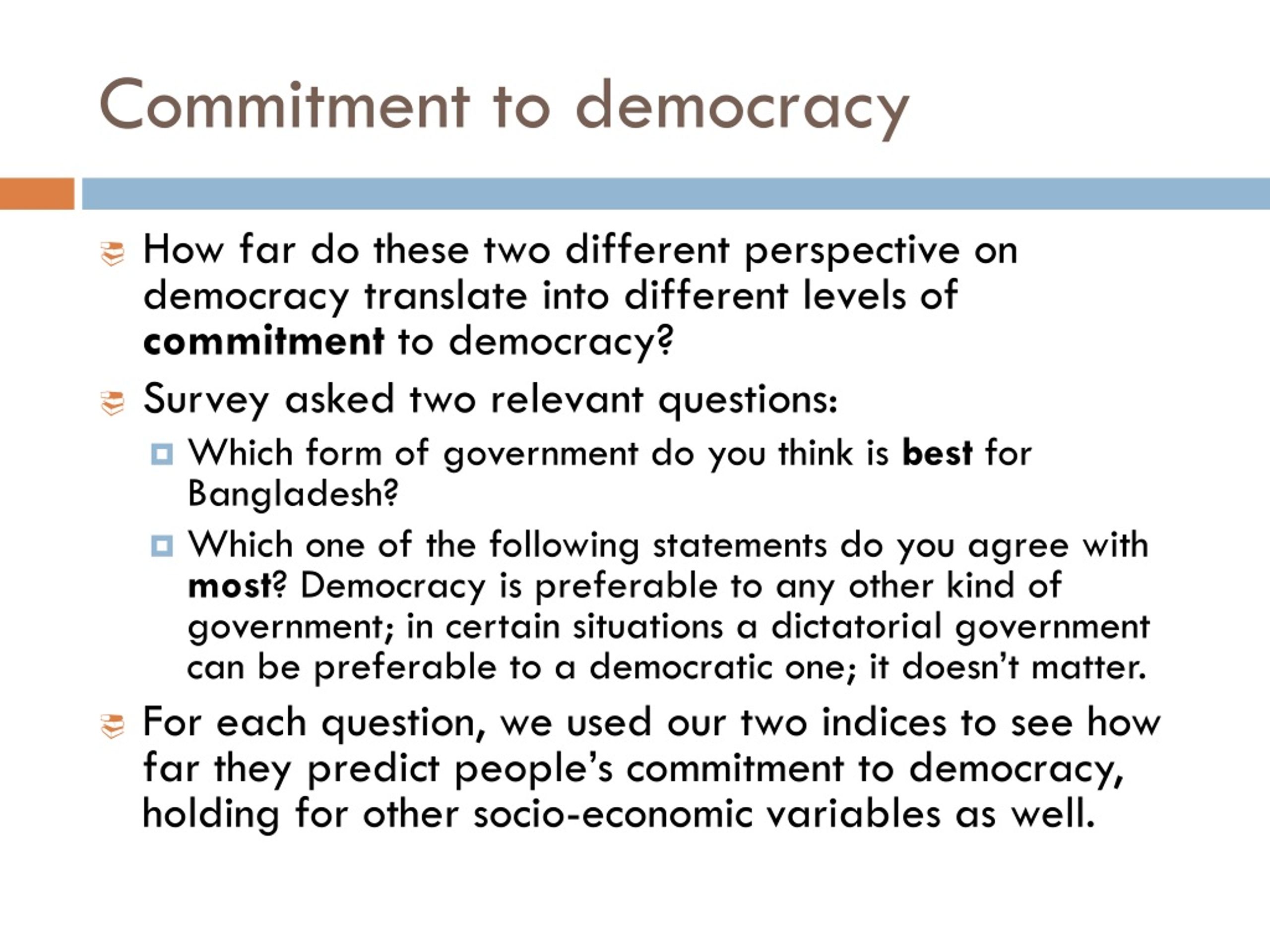 PPT - Good Governance, Rights And The Demand For Democracy: Evidence ...