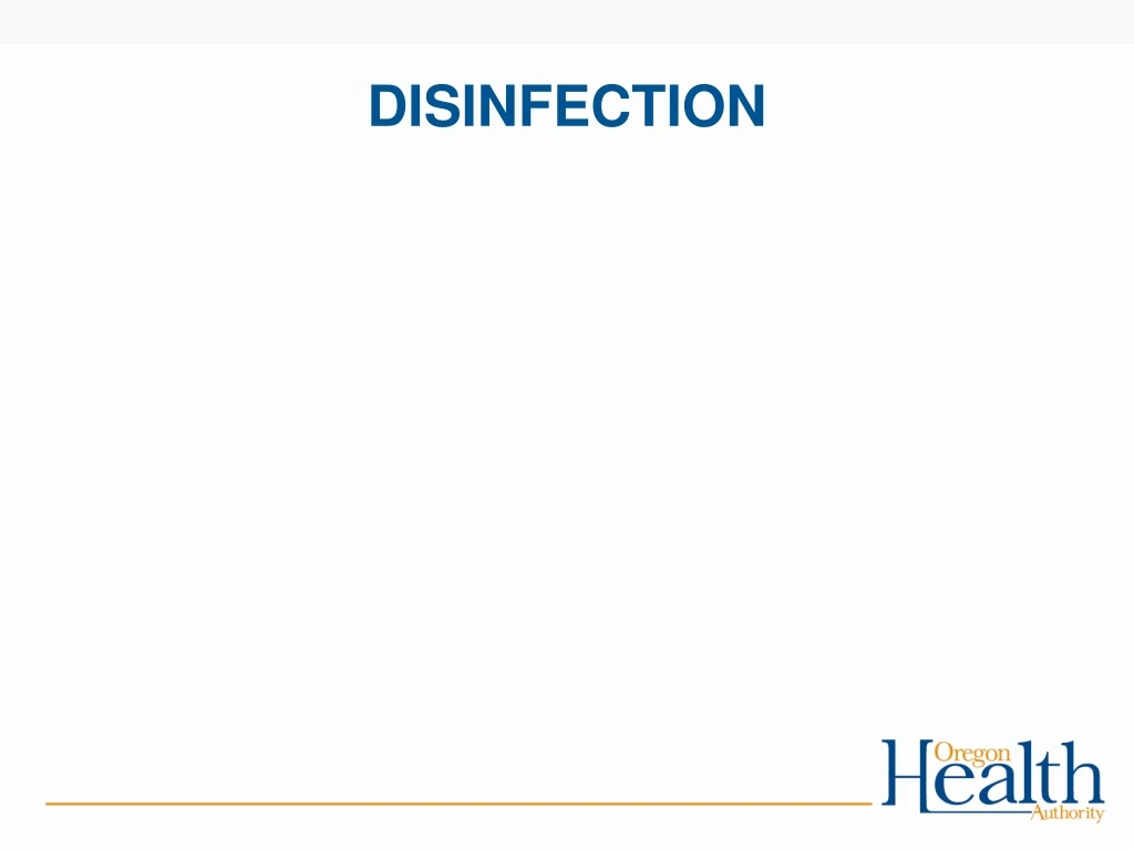 PPT - DISINFECTION PowerPoint Presentation, Free Download - ID:9170061