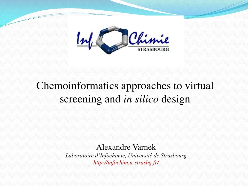 chemoinformatics approaches to virtual screening n.