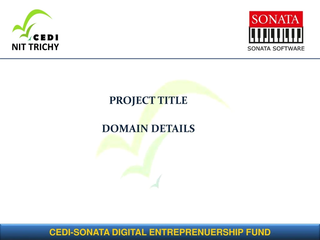 project title domain details n.