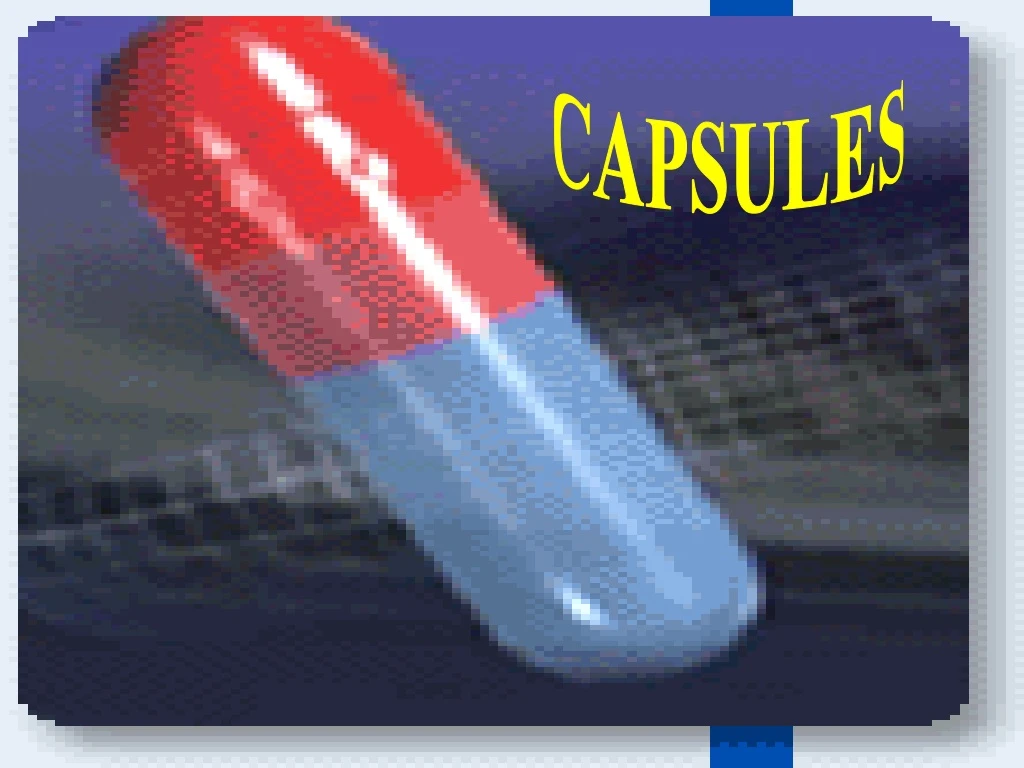 capsules n.