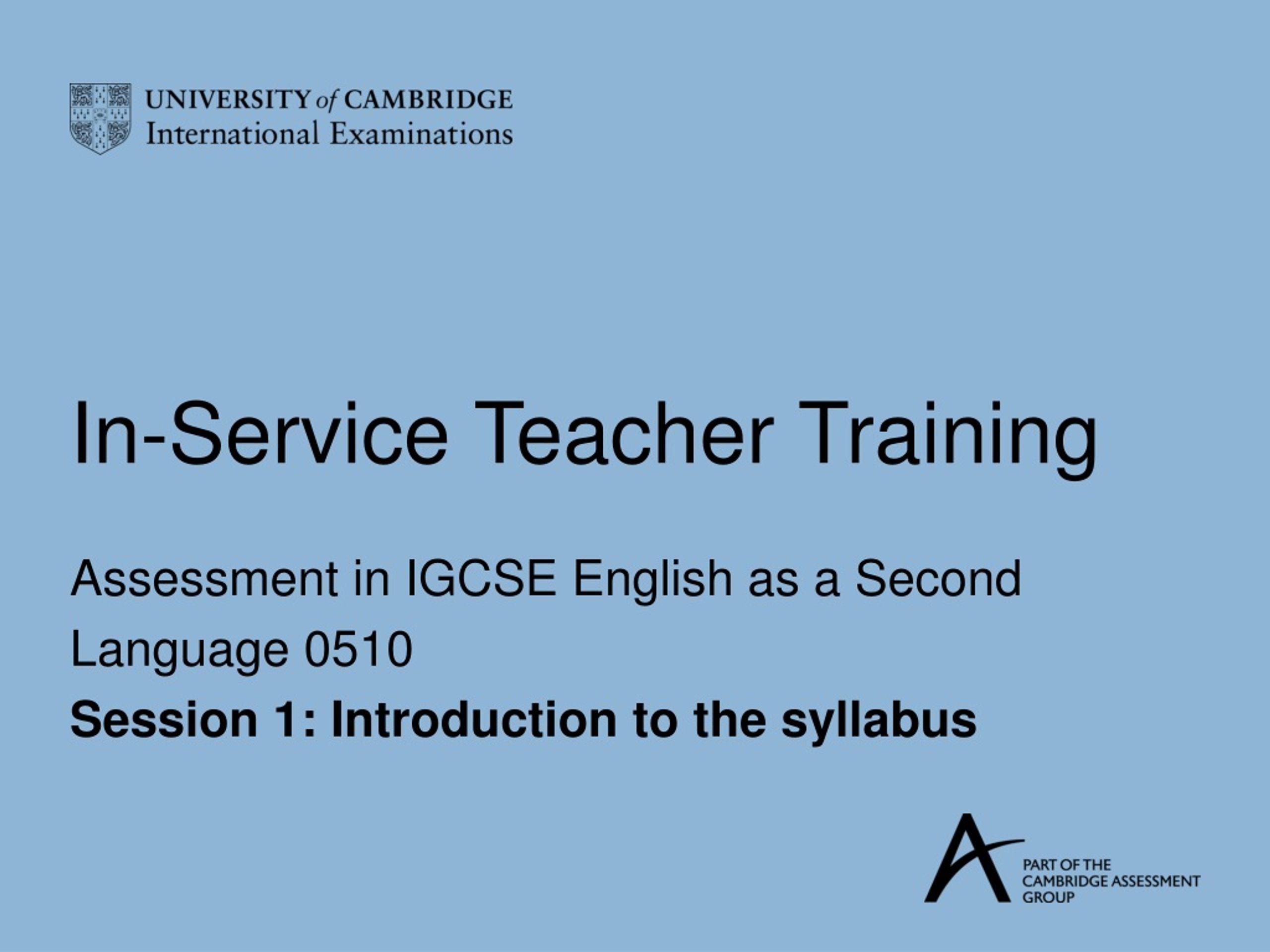 In-Service Teacher Training - ppt download