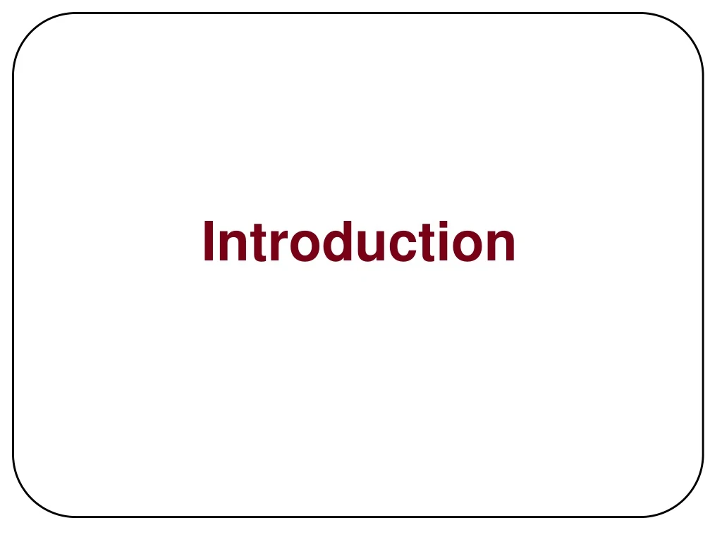 introduction n.