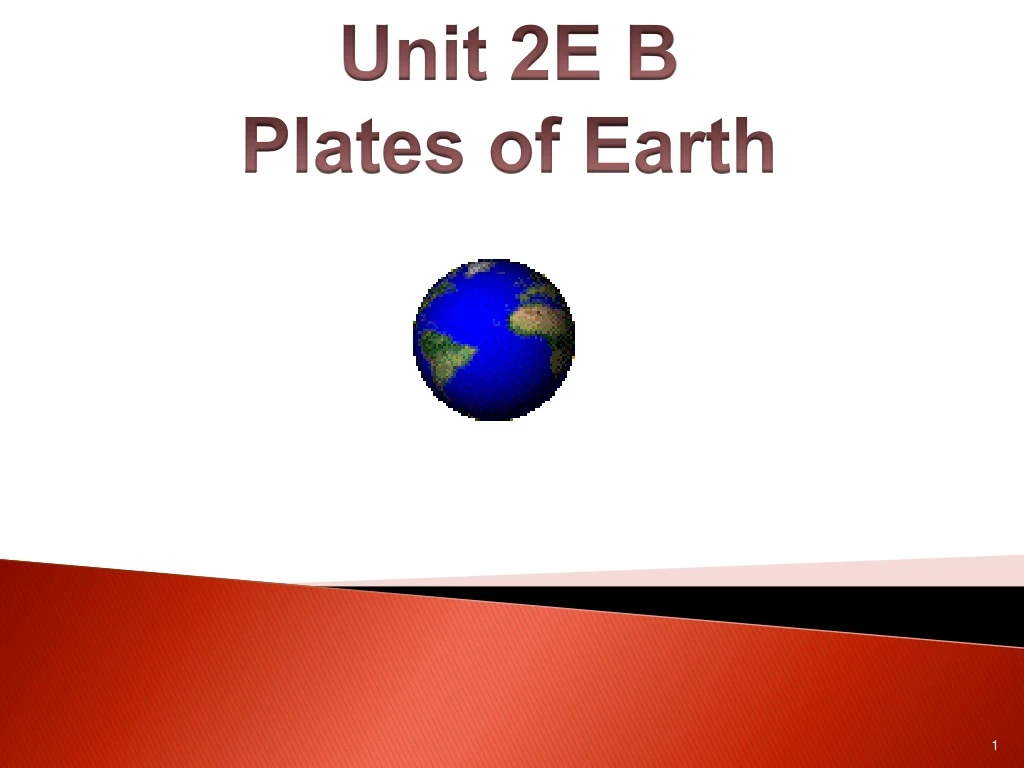unit 2e b plates of earth n.