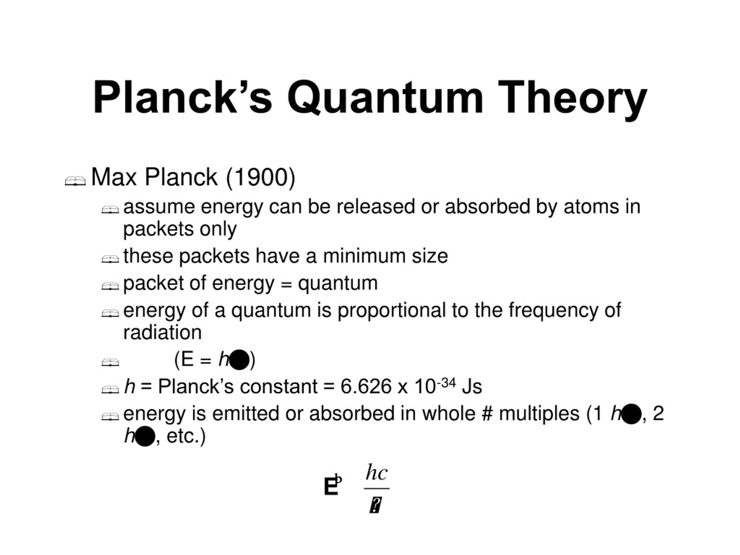 a survey of physical theory max planck