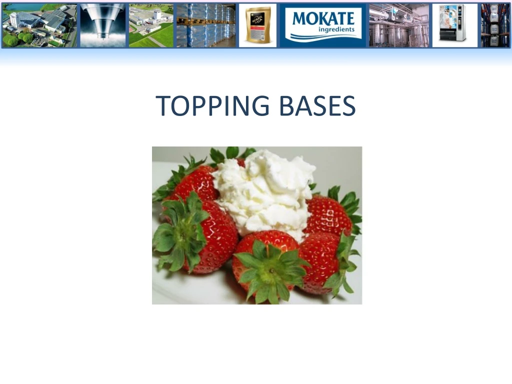 topping bases n.