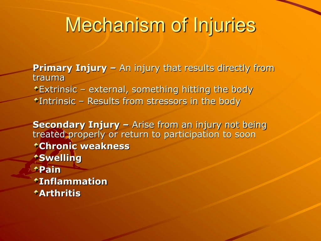 PPT - Mechanism Of Injuries PowerPoint Presentation, Free Download - ID ...