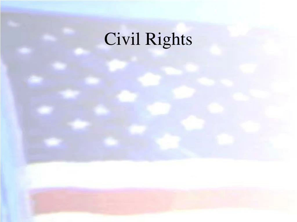 civil rights n.