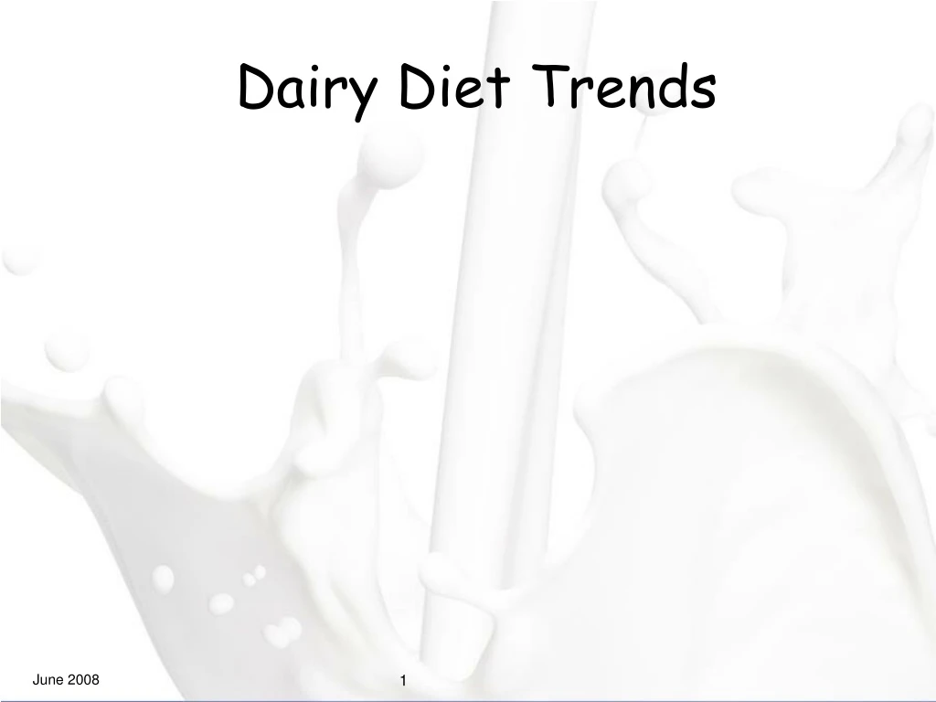 dairy diet trends n.