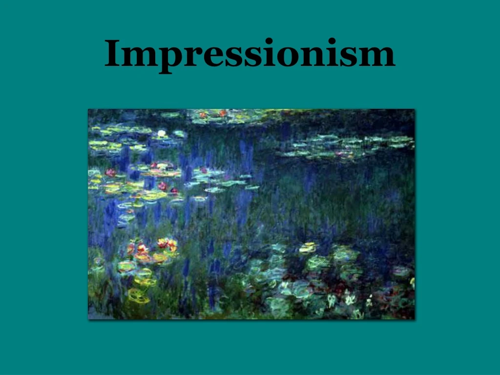 impressionism n.