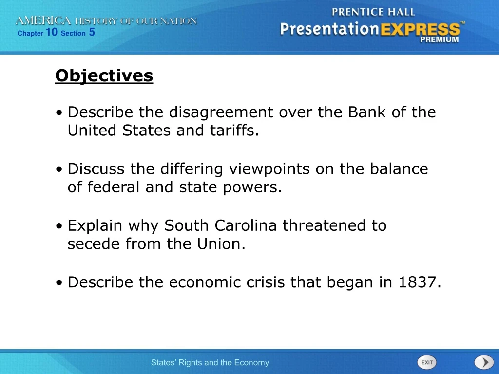 objectives n.