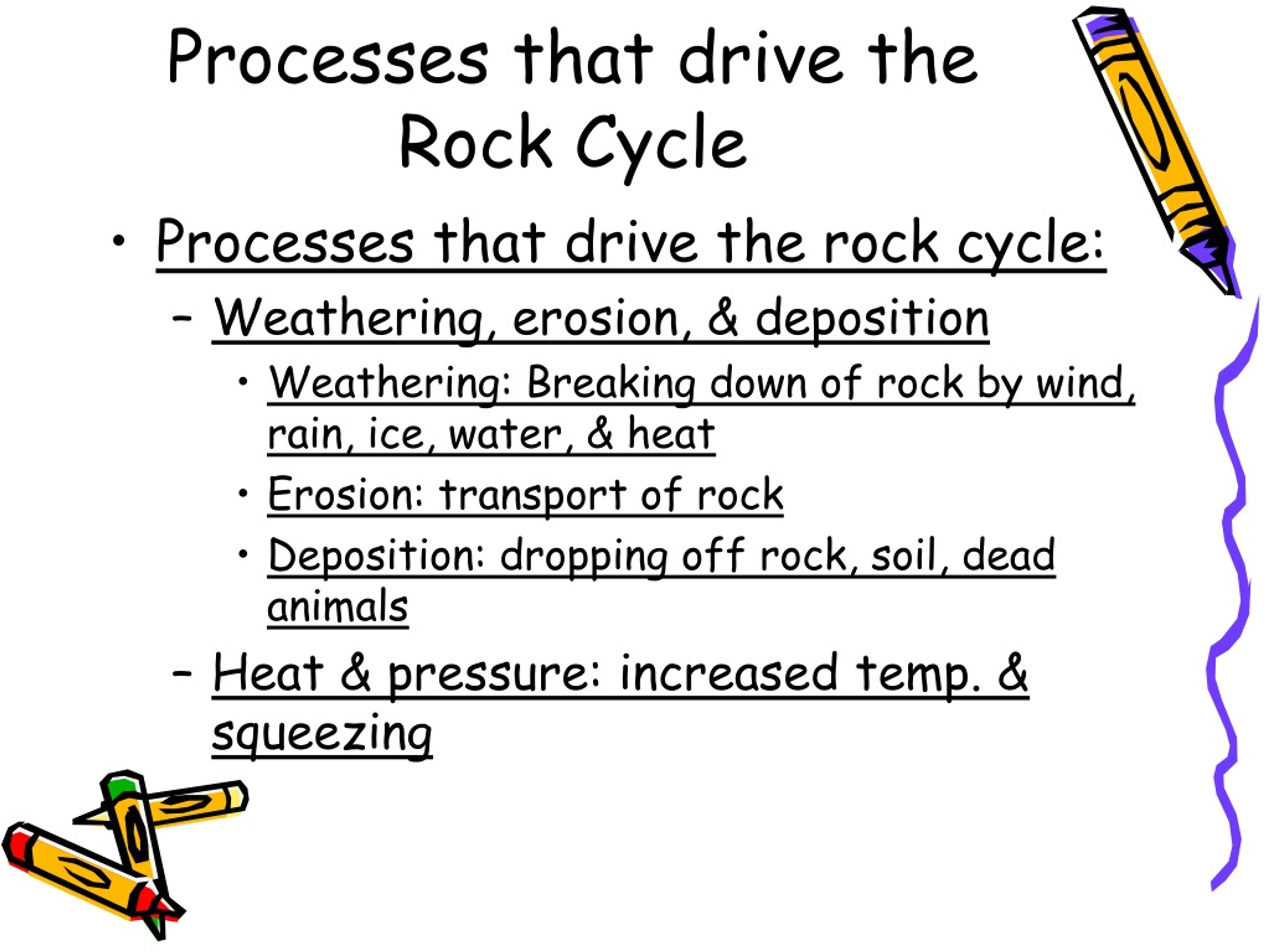 PPT The Rock Cycle PowerPoint Presentation, free download ID9174468