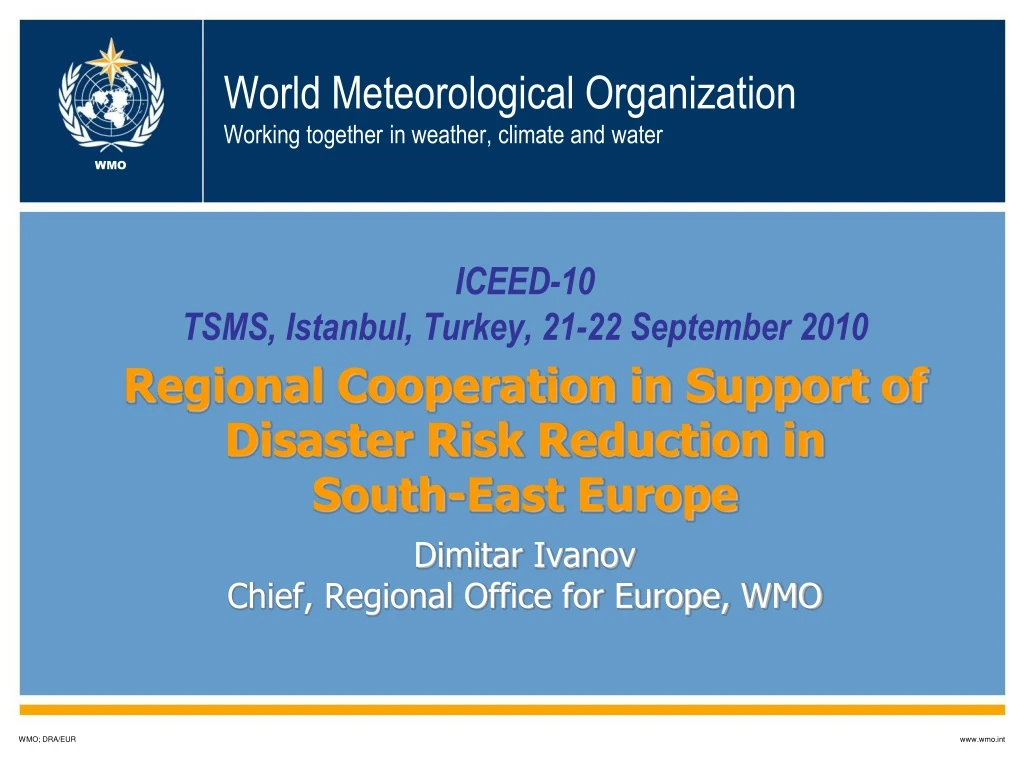 world meteorological organization working together in weather climate and water n.
