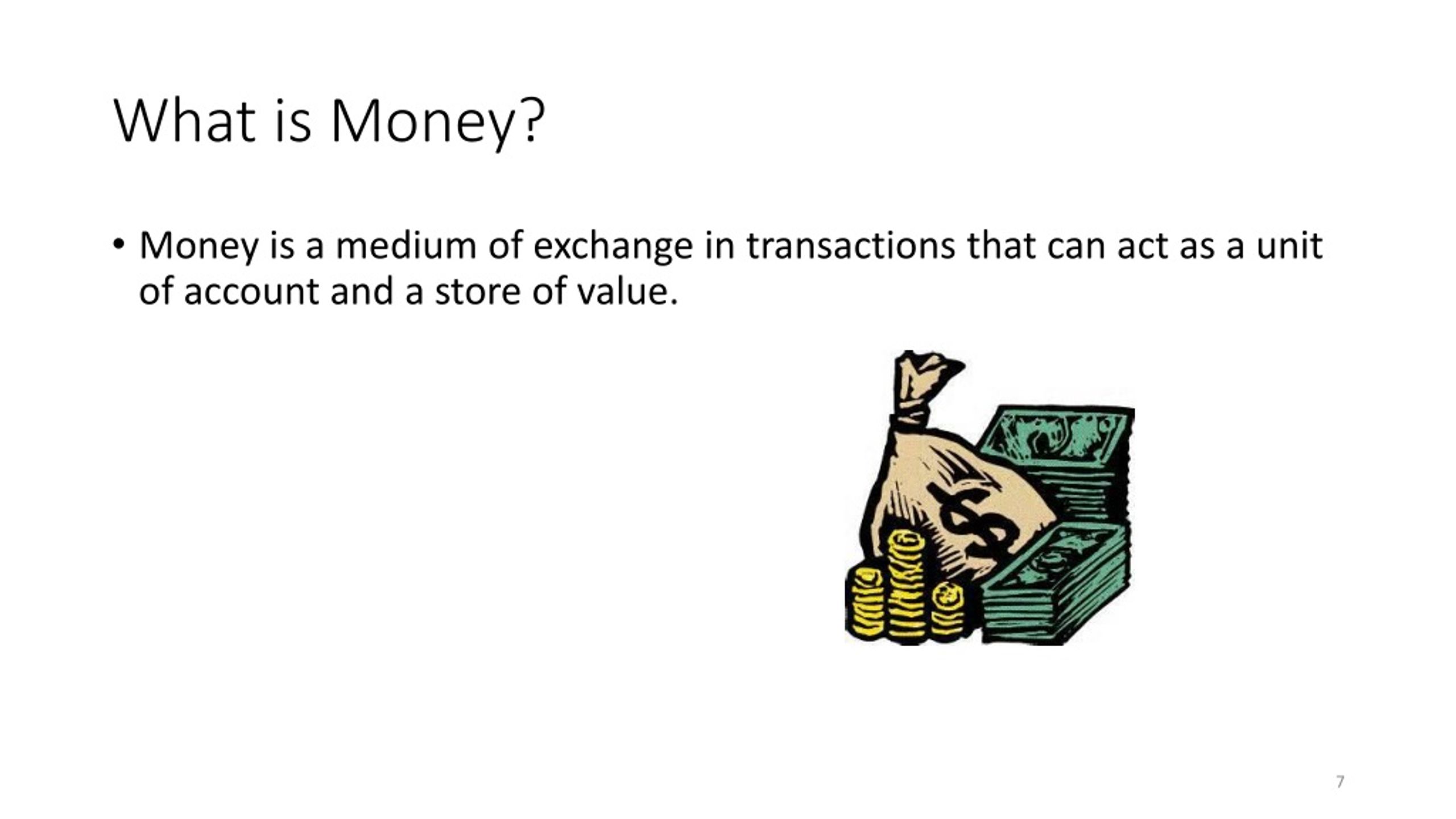 PPT - Nature of Money Lesson 1 – Barter system and Functions of Money ...