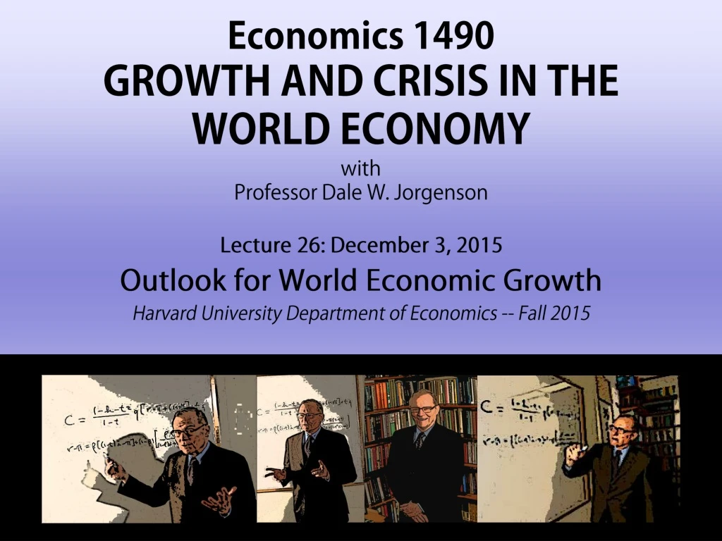 economics 1490 growth and crisis in the world n.