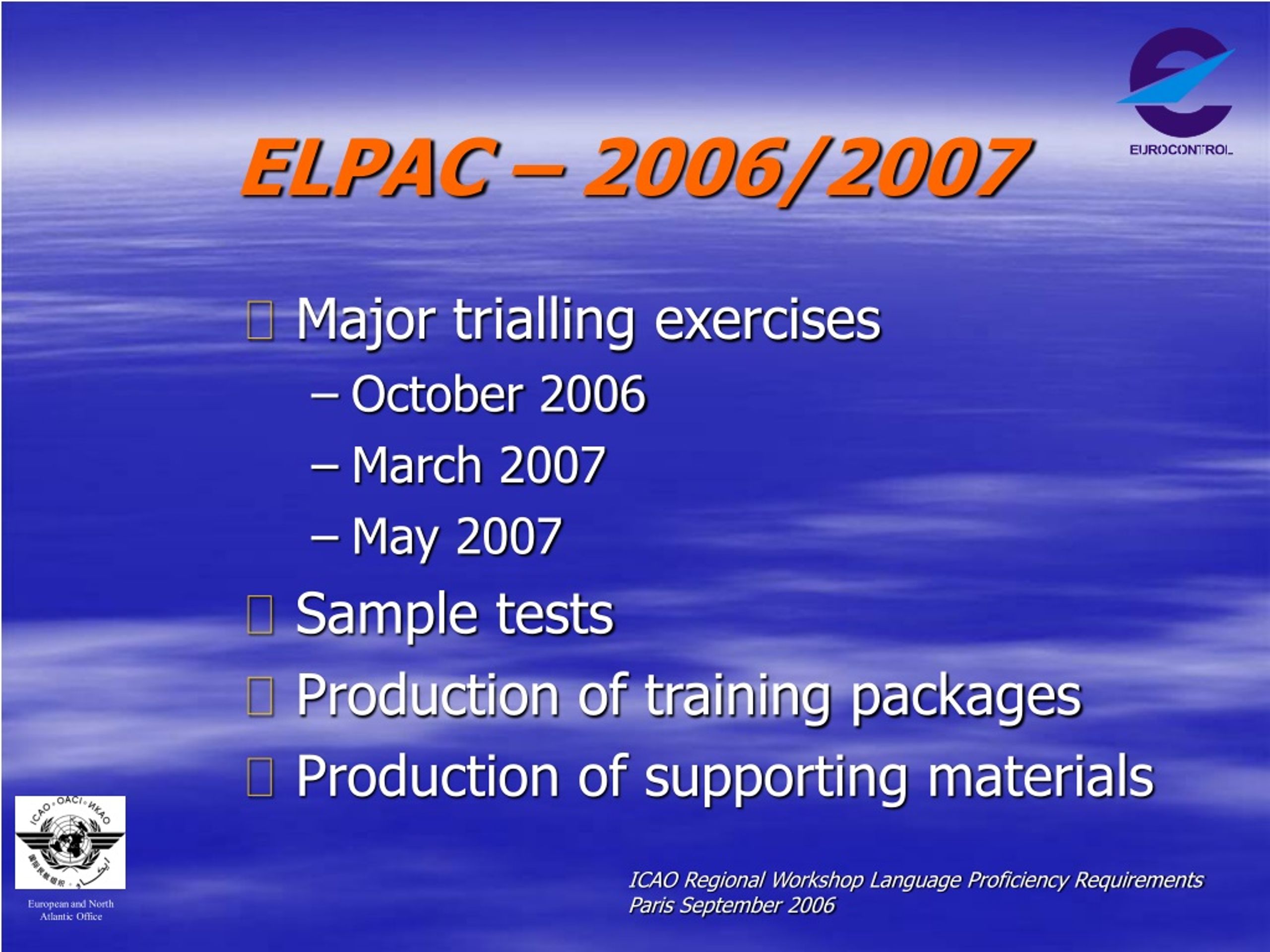 elpac academic presentation practice