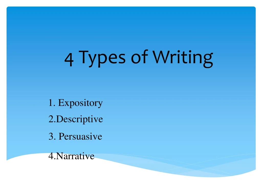 ppt-4-types-of-writing-powerpoint-presentation-free-download-id