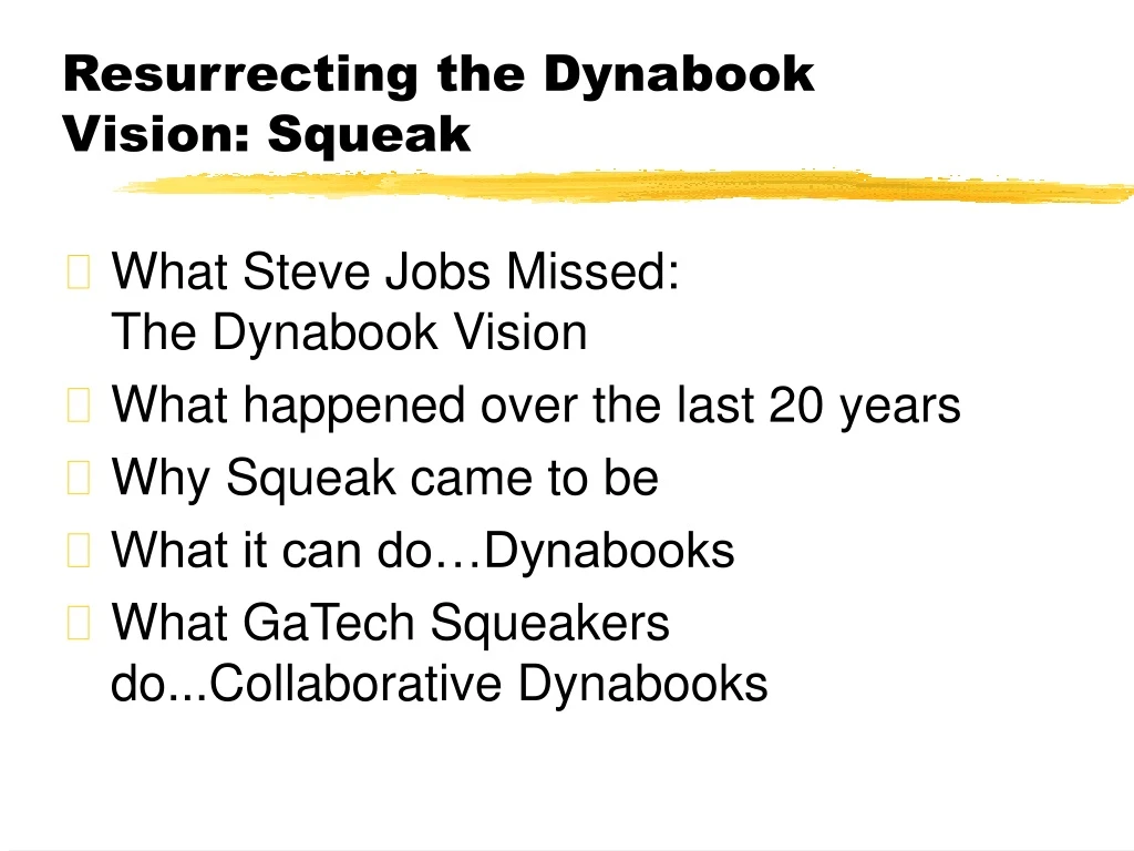 resurrecting the dynabook vision squeak n.