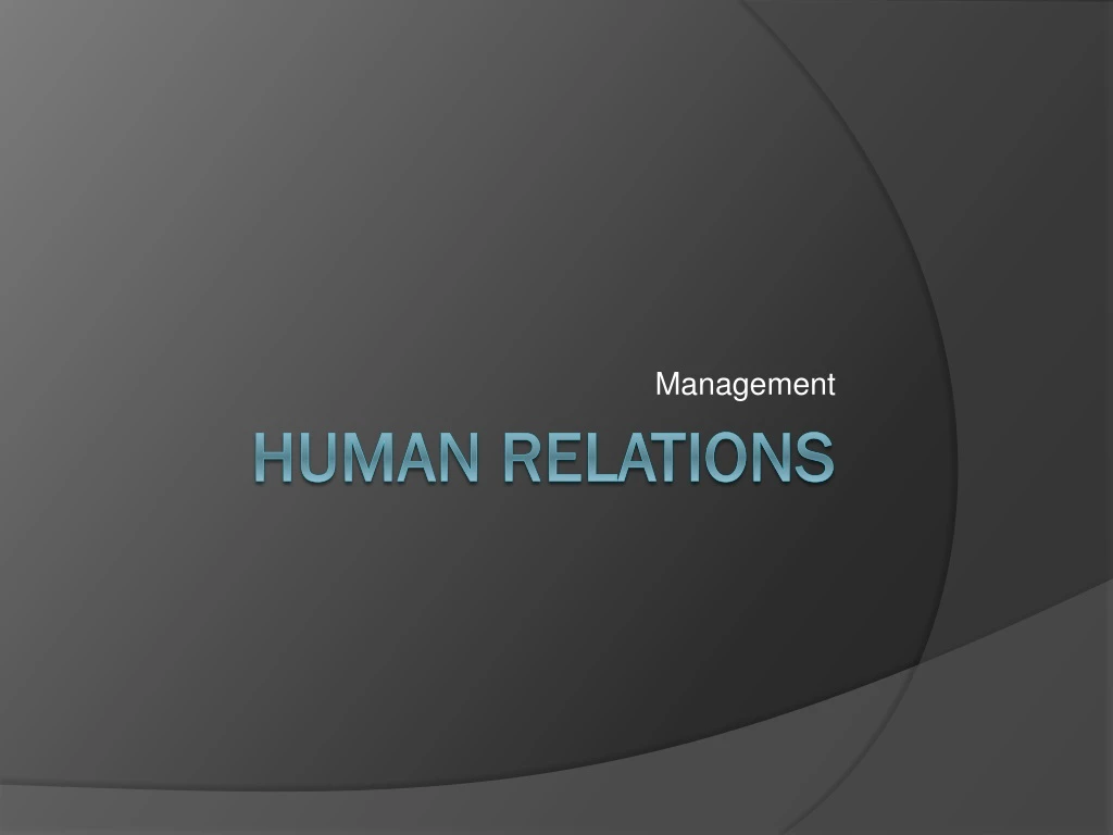 management n.