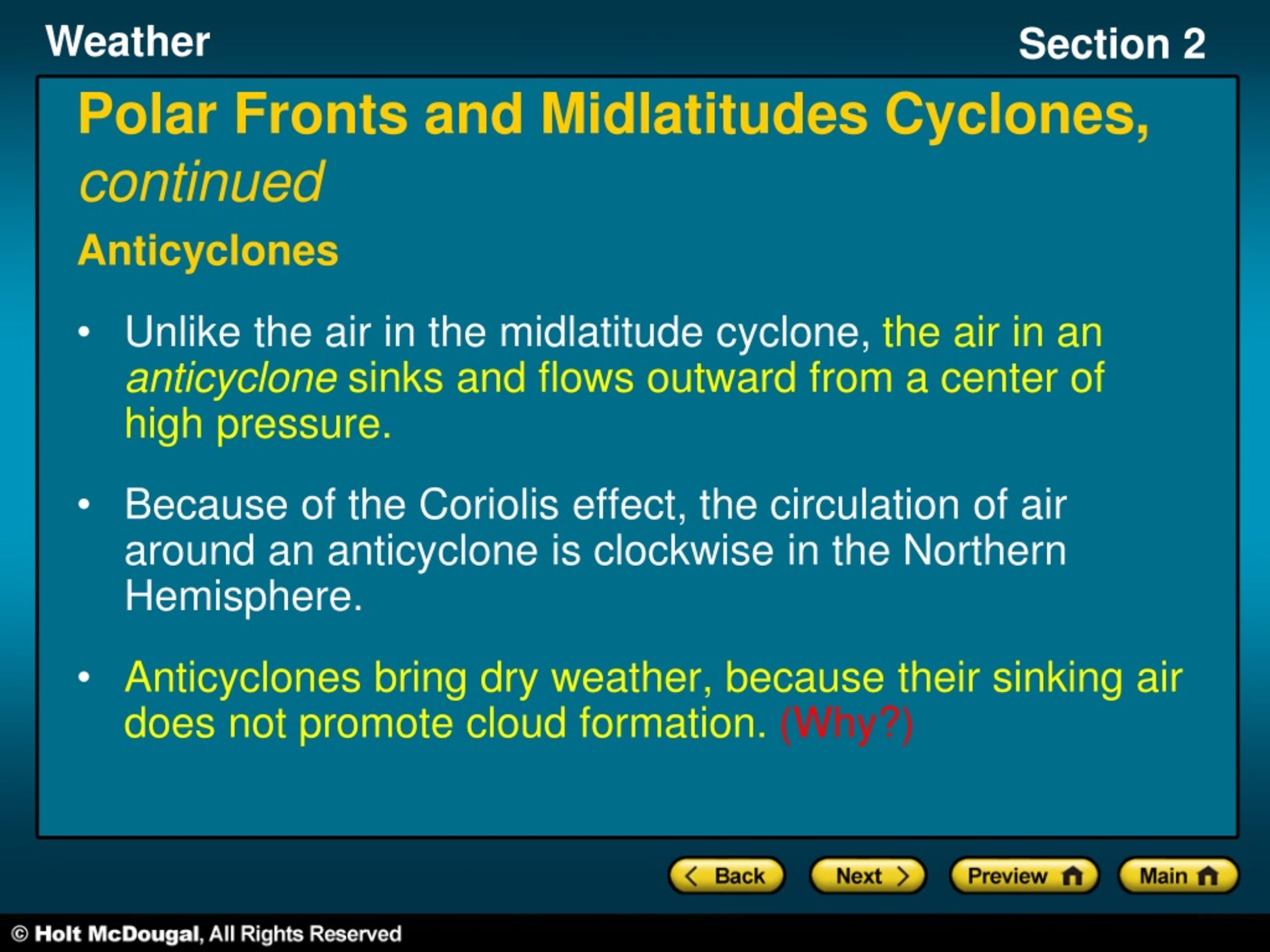 PPT - Understanding Weather Fronts And Severe Weather Patterns ...