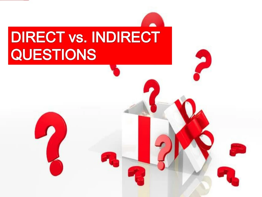direct vs indirect questions n.