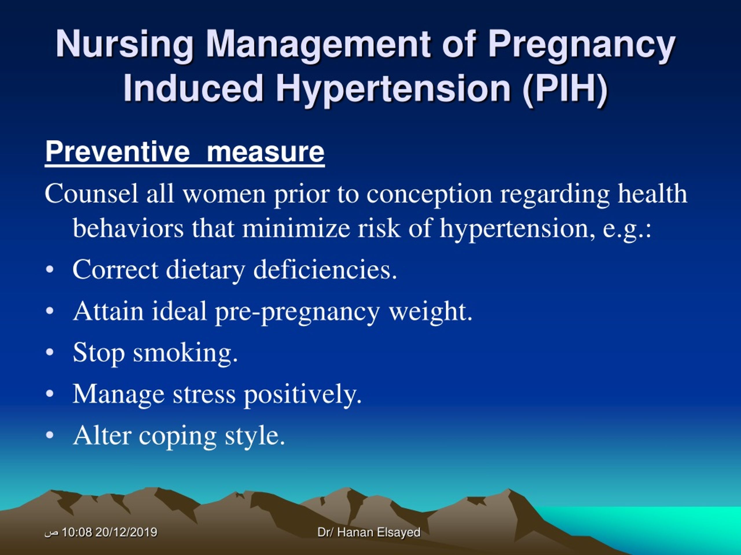 case presentation of pregnancy induced hypertension