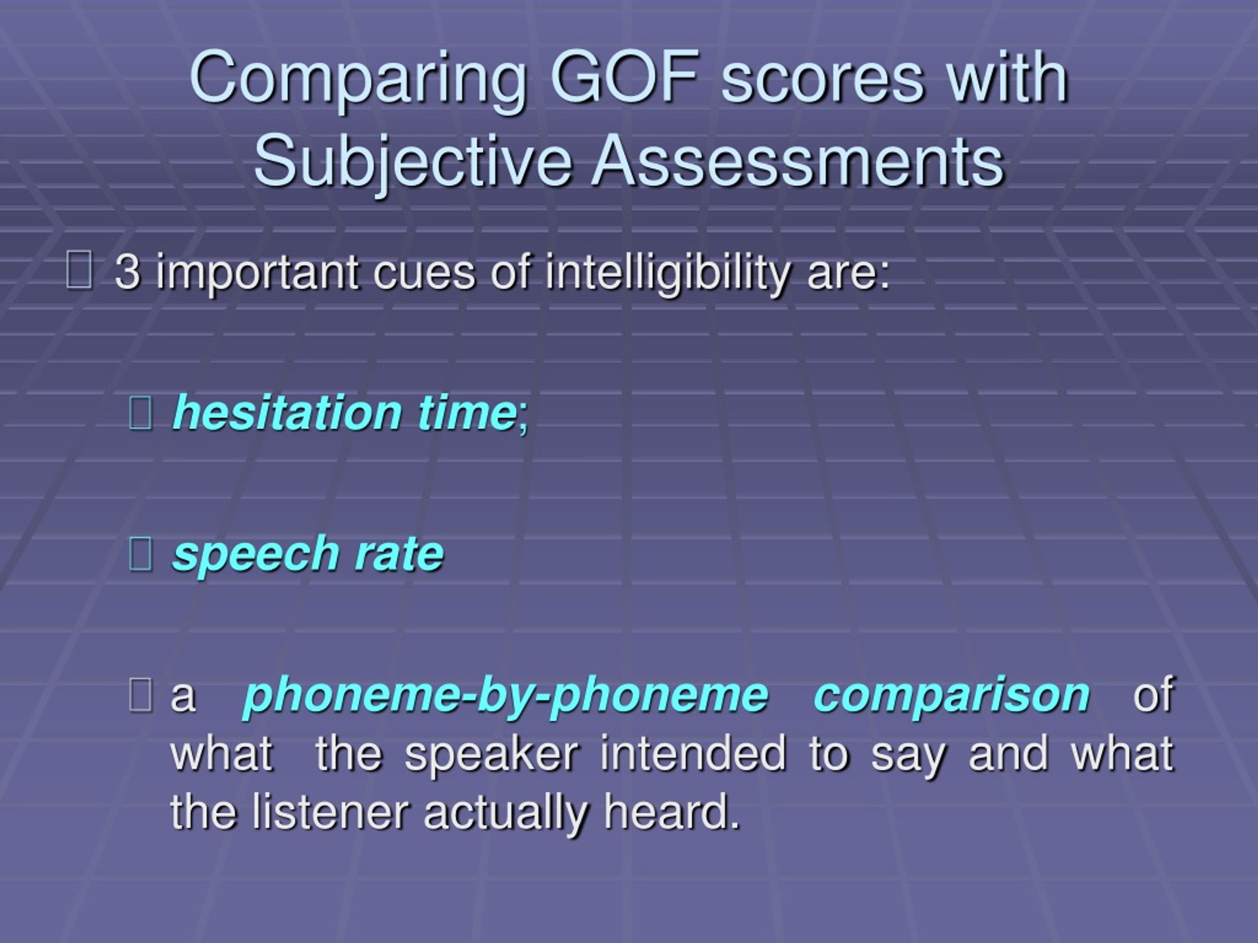 PPT - Frenchay Dysarthria Assessment: What’s New? PowerPoint ...