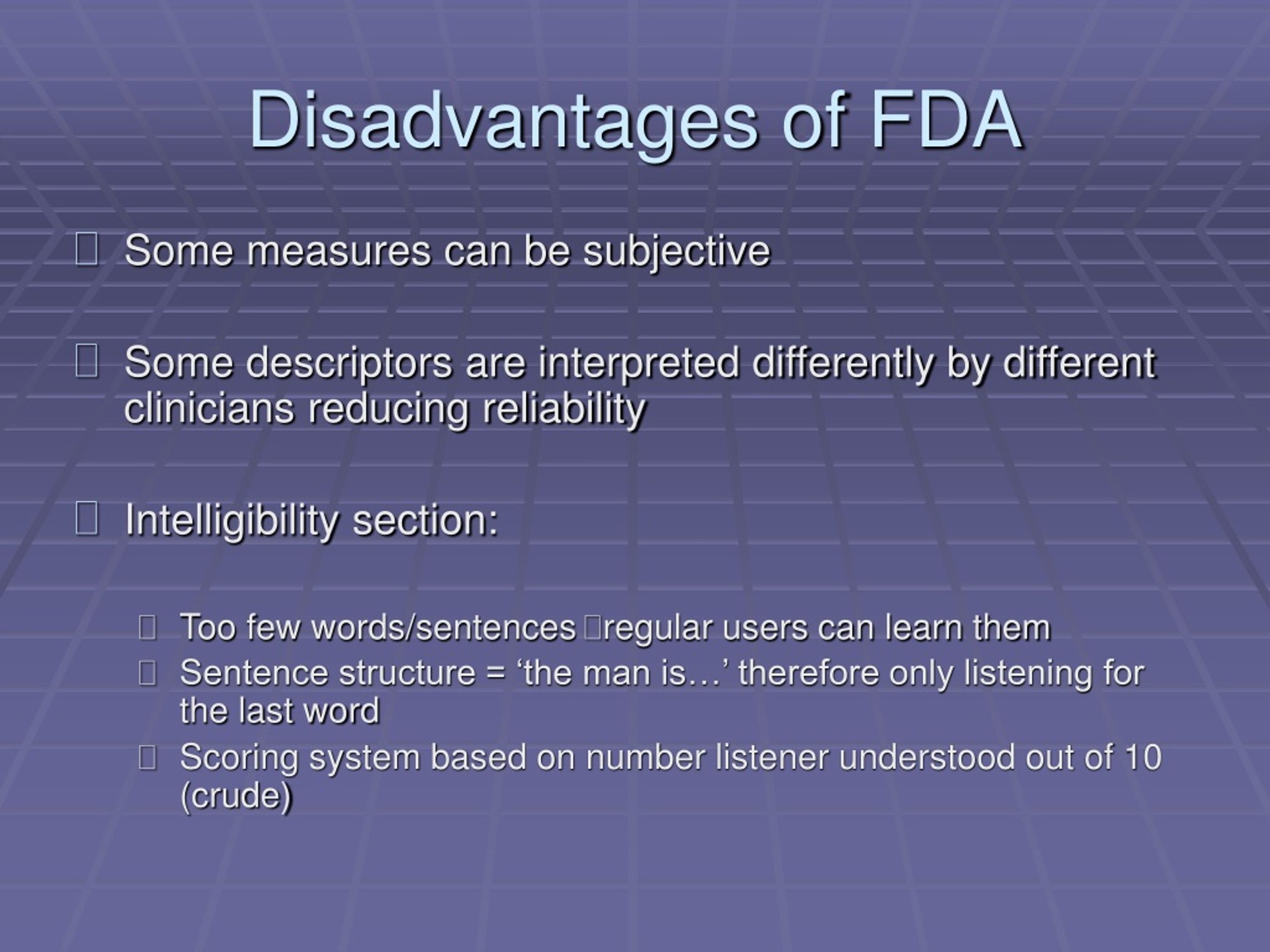 PPT - Frenchay Dysarthria Assessment: What’s New? PowerPoint ...