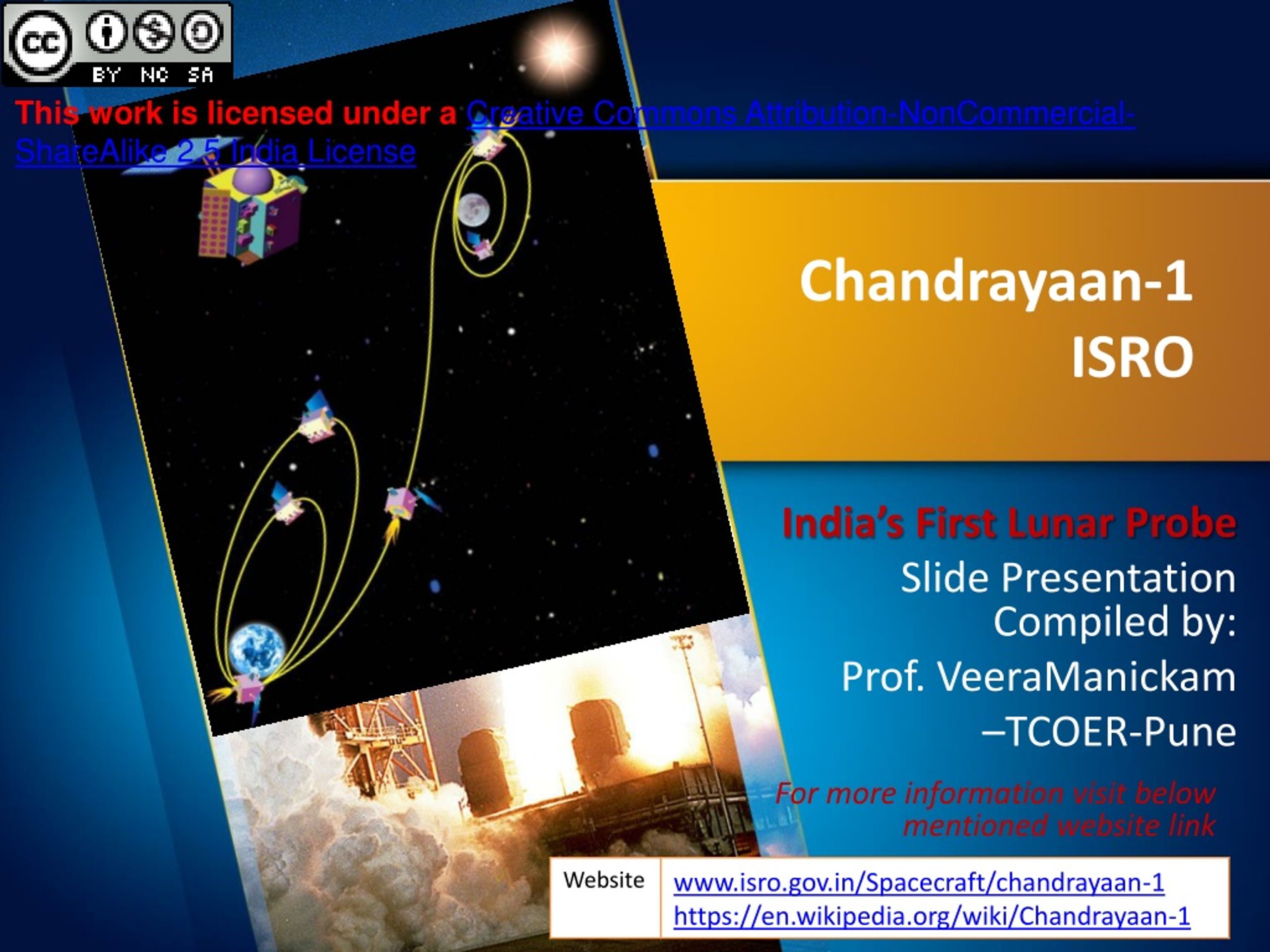 presentation on chandrayaan 1